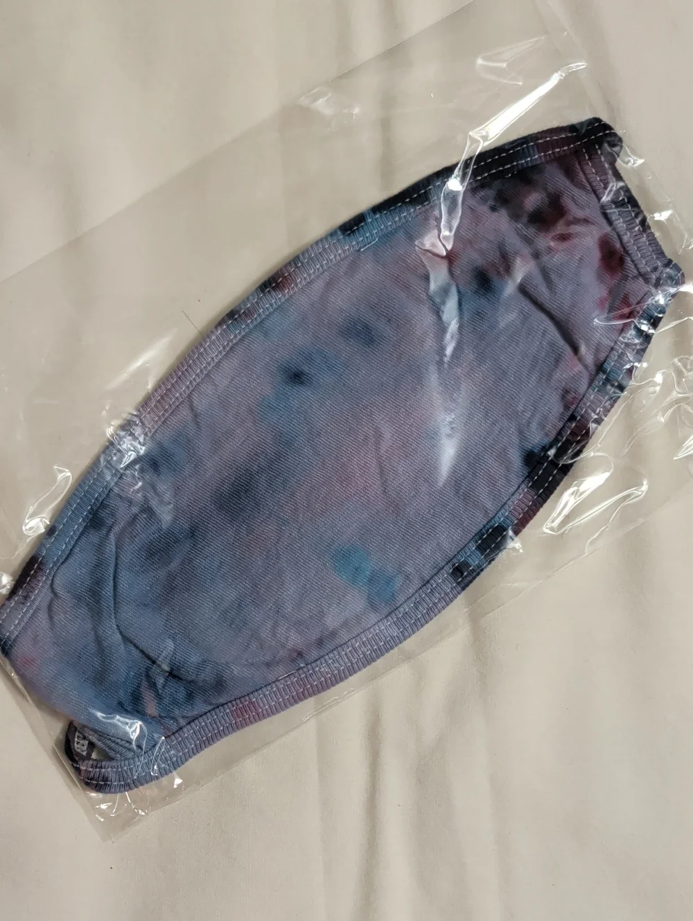 NWOT (017) Tultex Assortment Of 6 Cotton Hand Tie-dyed Face Masks/ Kids & Adults